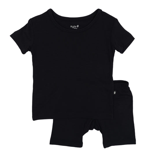 Short Sleeve Pajamas in Midnight