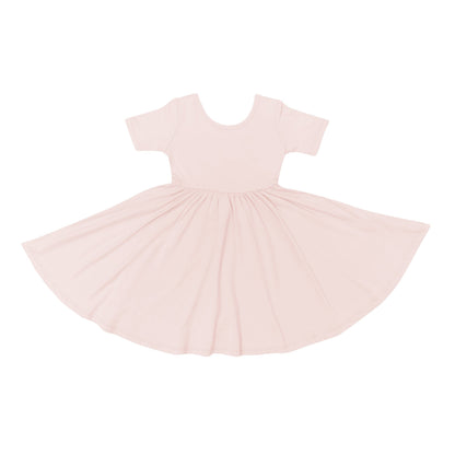 Twirl Dress in Blush
