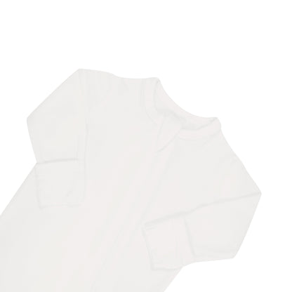 Zippered Footie in Cloud
