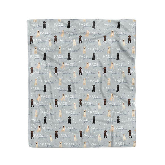 Personalized Kids Blanket | Lab