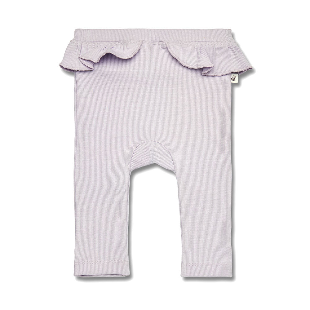 Lavender Organic Pants with Frill (Limited Style)