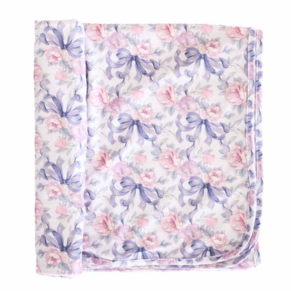 Leighton's Lavender Oversized Swaddle Blanket