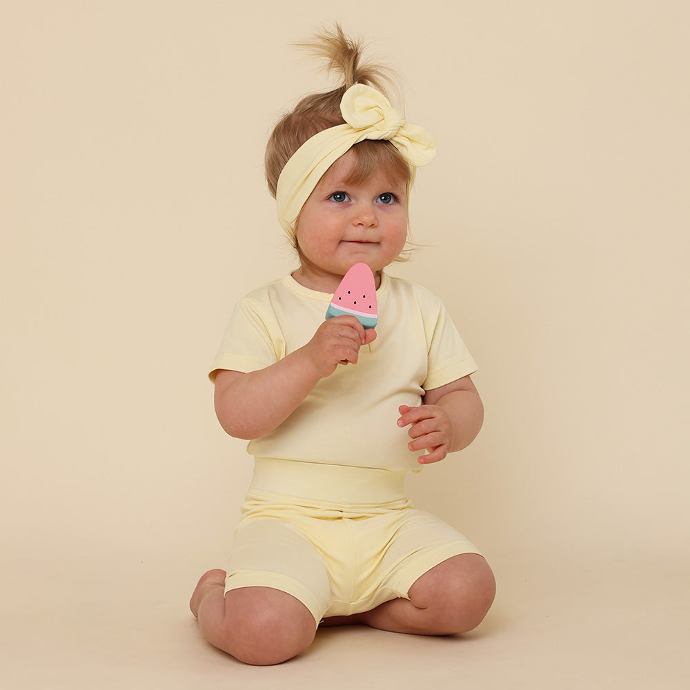 Lemon Sorbet Organic Bike Shorts