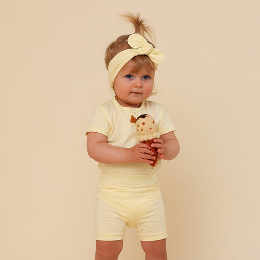 Lemon Sorbet Organic Bike Shorts