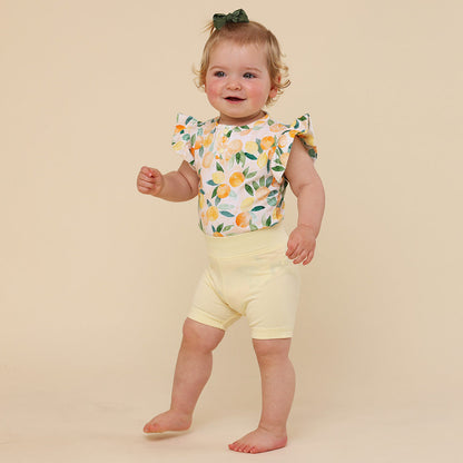 Lemon Sorbet Organic Bike Shorts