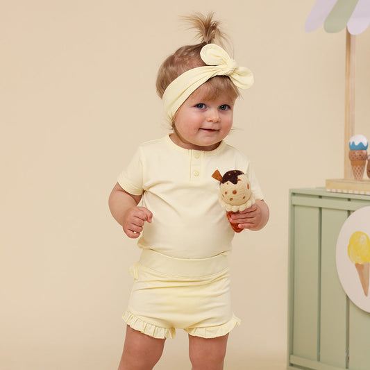 Lemon Sorbet Organic Jersey Bloomers