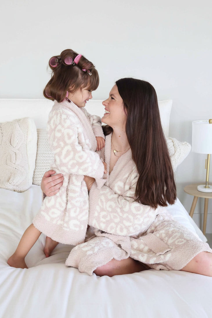 CuddleLane™ Kids Robe | Leopard