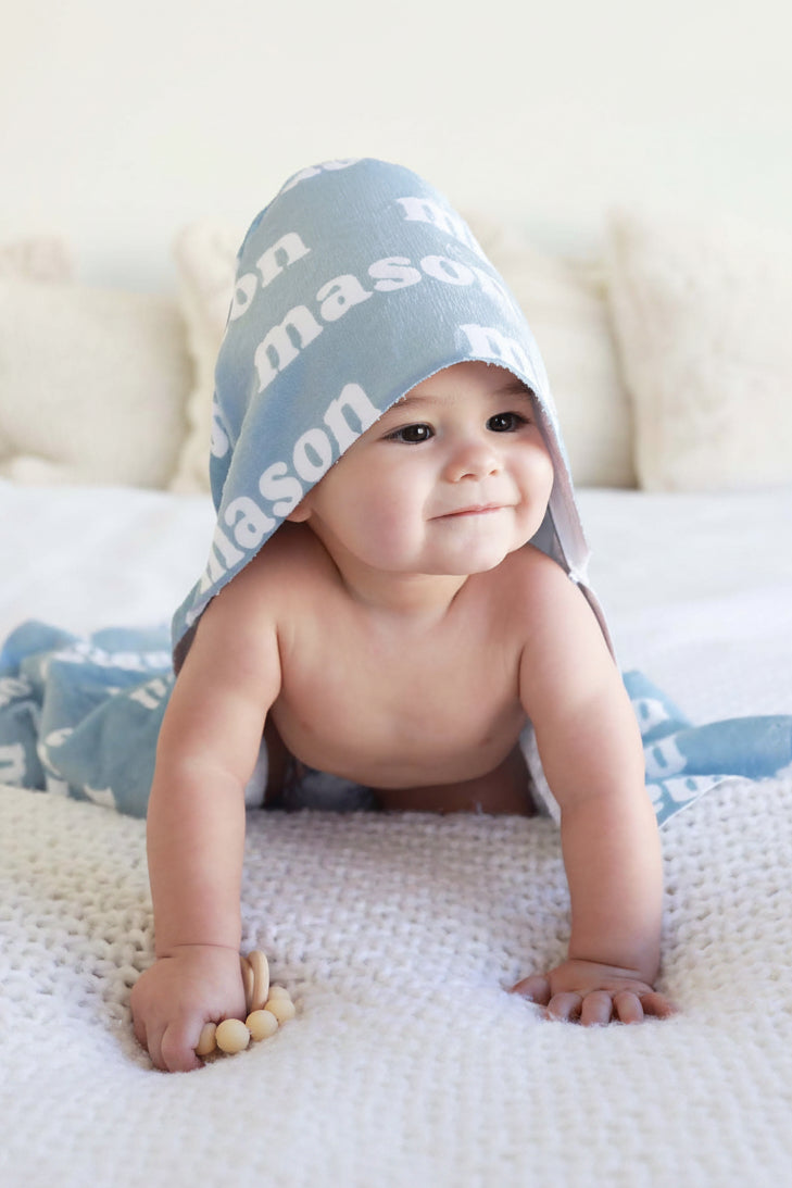 Personalized Hooded Towel | Solids