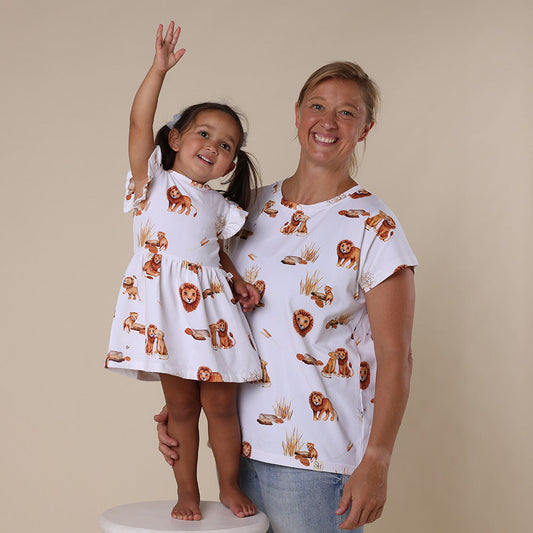 Lion Organic Womens T-Shirt