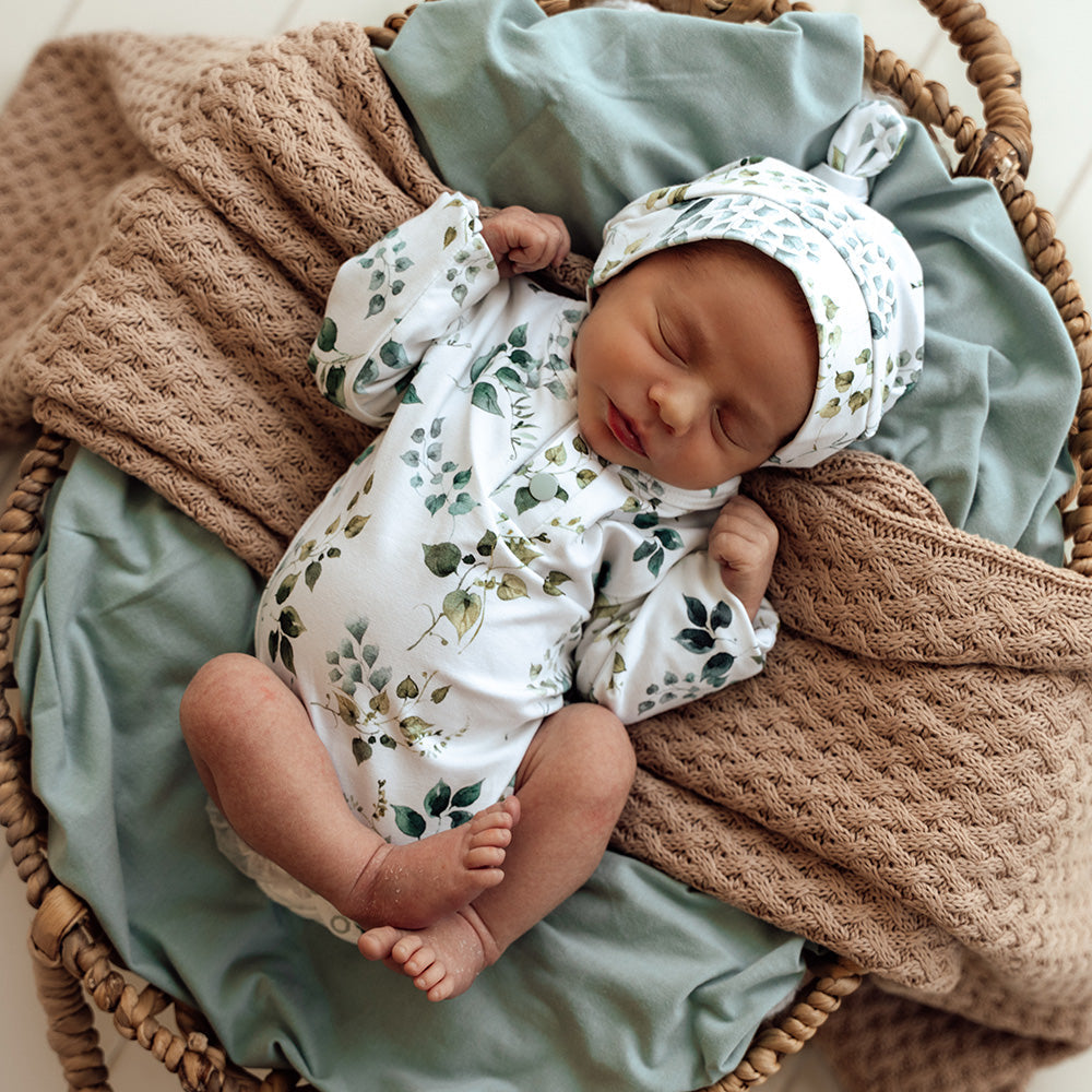 Eden Long Sleeve Organic Bodysuit