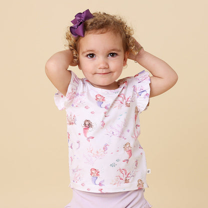 Mermaid Organic T-Shirt with Frill