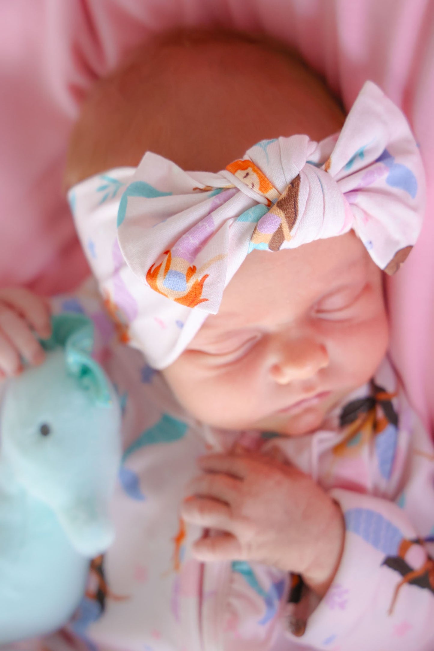 Knit Large Bow Headwrap | Let's Be Mermaids