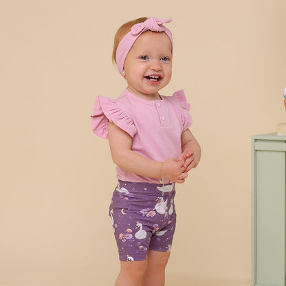 Midnight Swan Organic Bike Shorts