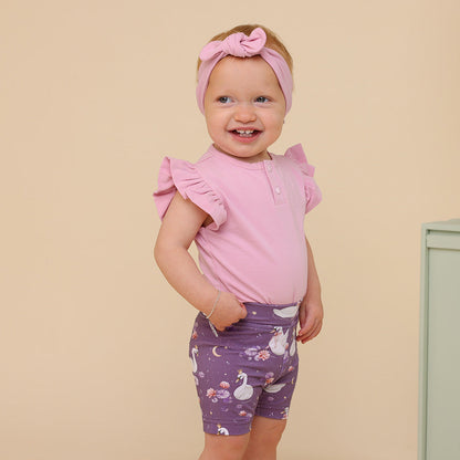 Midnight Swan Organic Bike Shorts