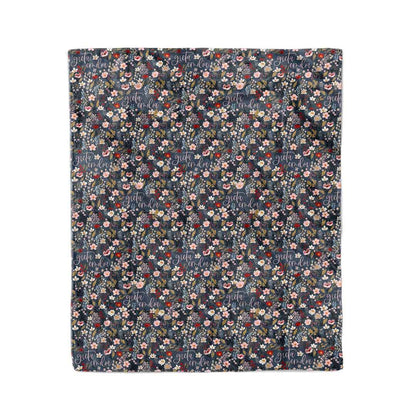 Midnight Meadow Personalized Kids Blanket