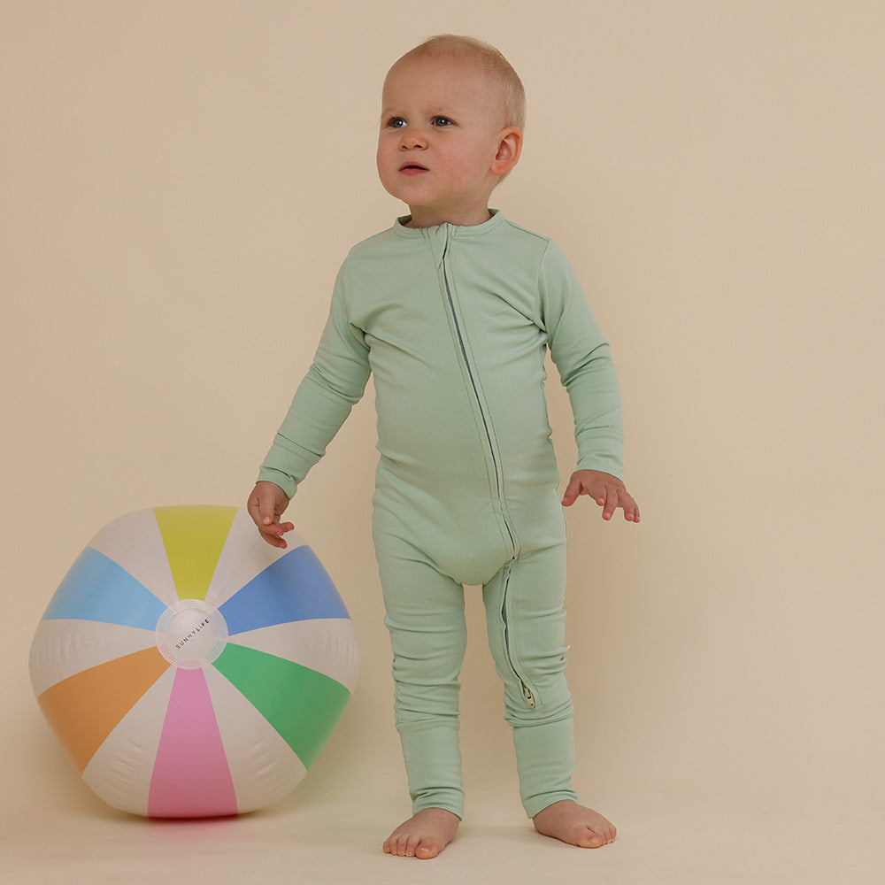 Mint Organic Snugglesuit Convertible Romper