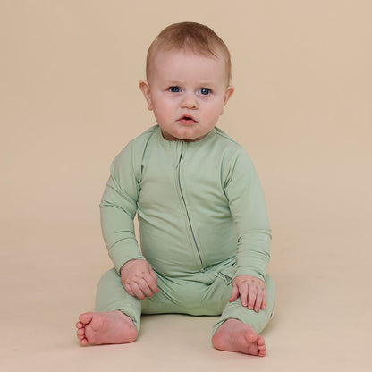 Mint Organic Snugglesuit Convertible Romper