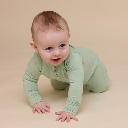 Mint Organic Snugglesuit Convertible Romper