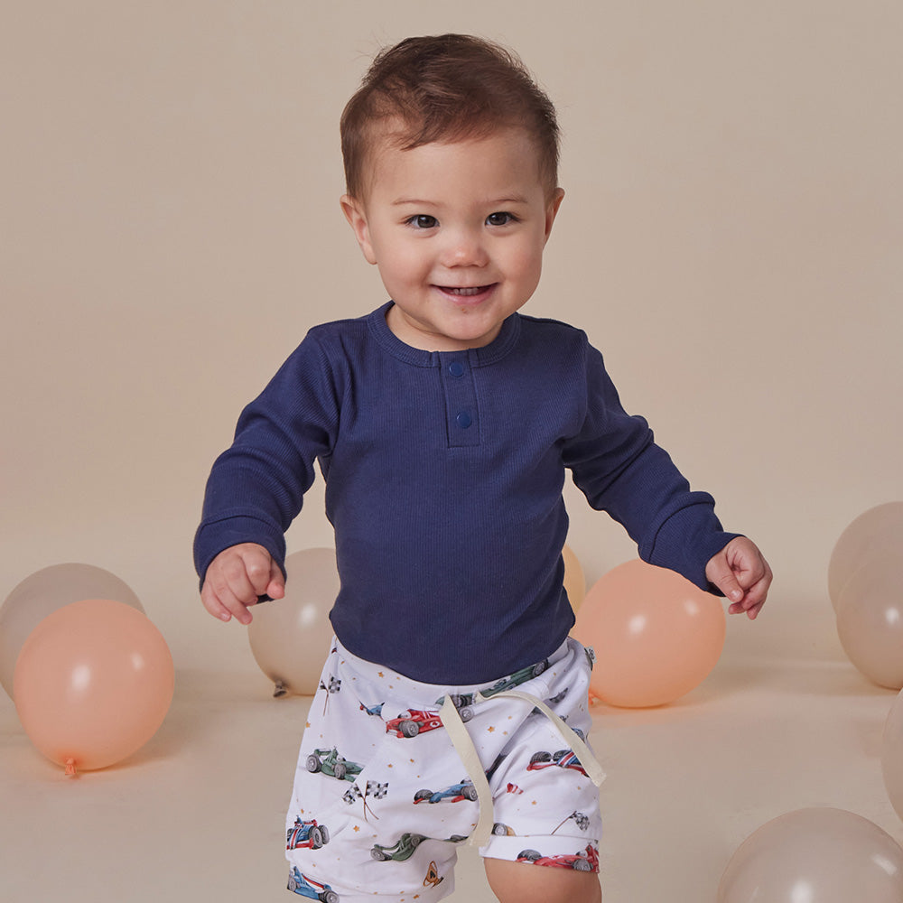 Moonlight Long Sleeve Organic Bodysuit