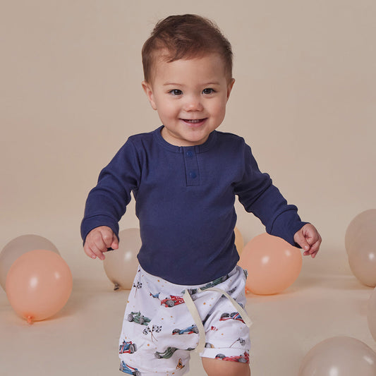 Moonlight Long Sleeve Organic Bodysuit