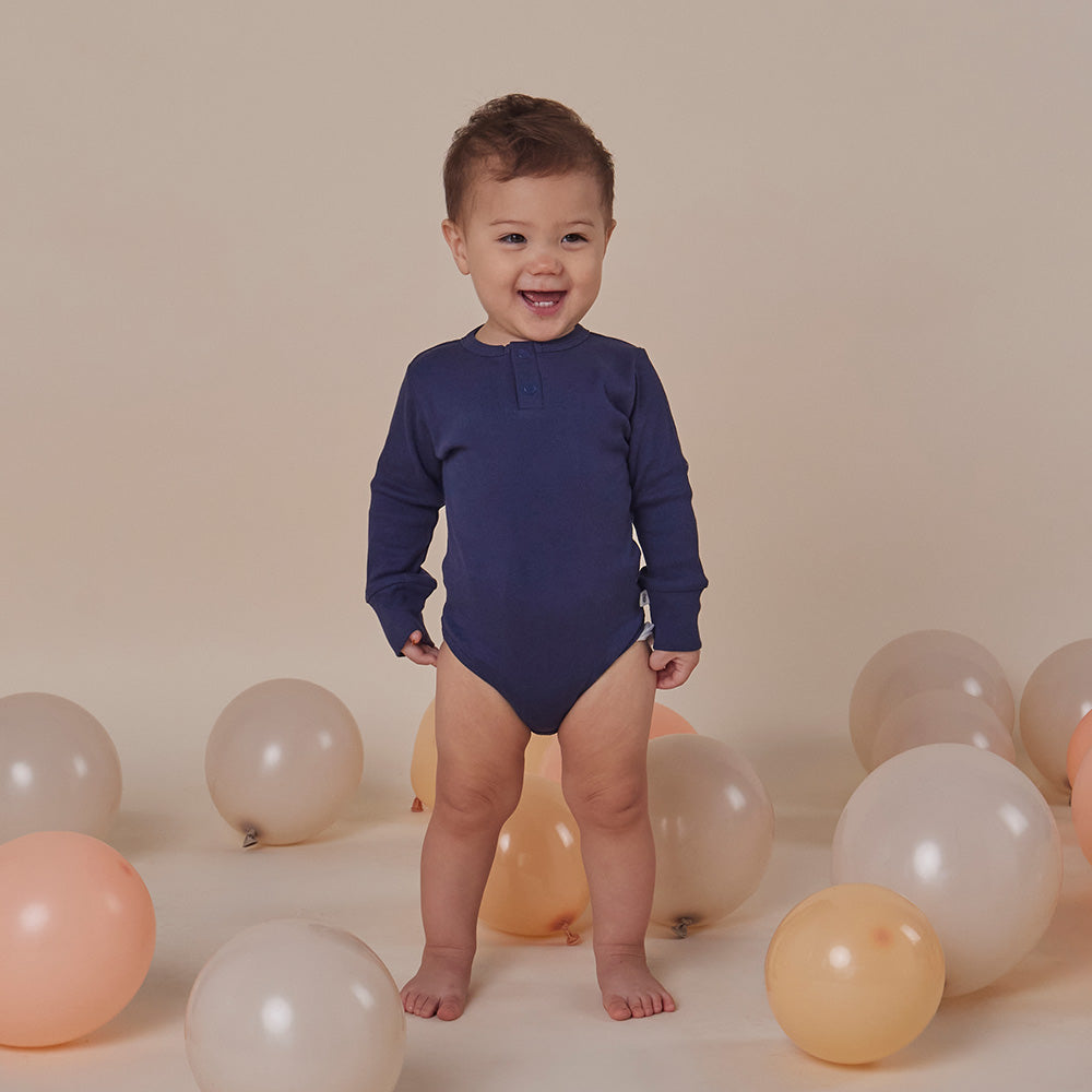 Moonlight Long Sleeve Organic Bodysuit