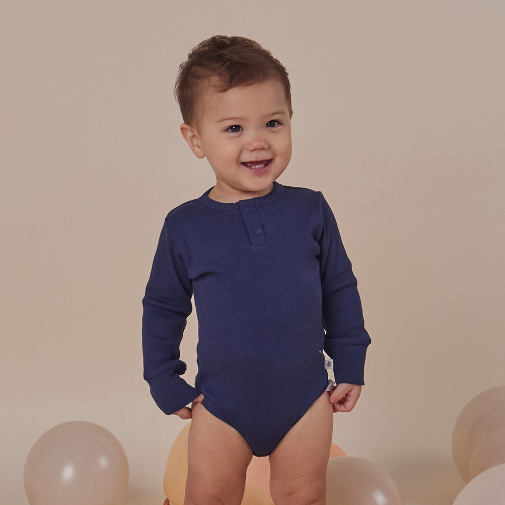 Moonlight Long Sleeve Organic Bodysuit