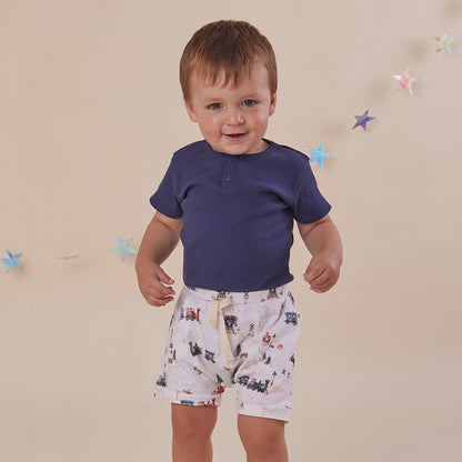 Moonlight Short Sleeve Organic Bodysuit