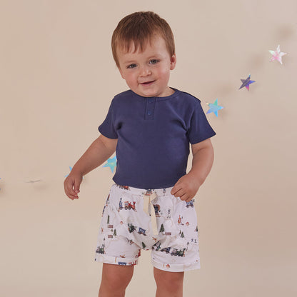 Moonlight Short Sleeve Organic Bodysuit