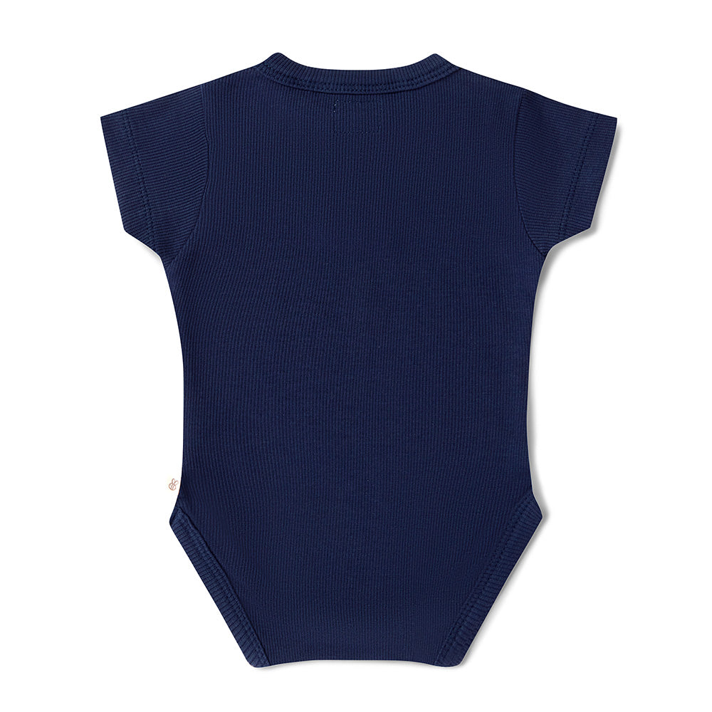 Moonlight Short Sleeve Organic Bodysuit