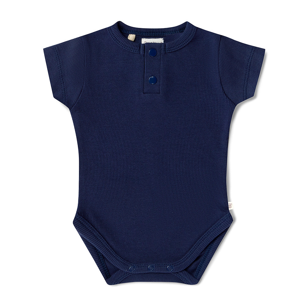 Moonlight Short Sleeve Organic Bodysuit