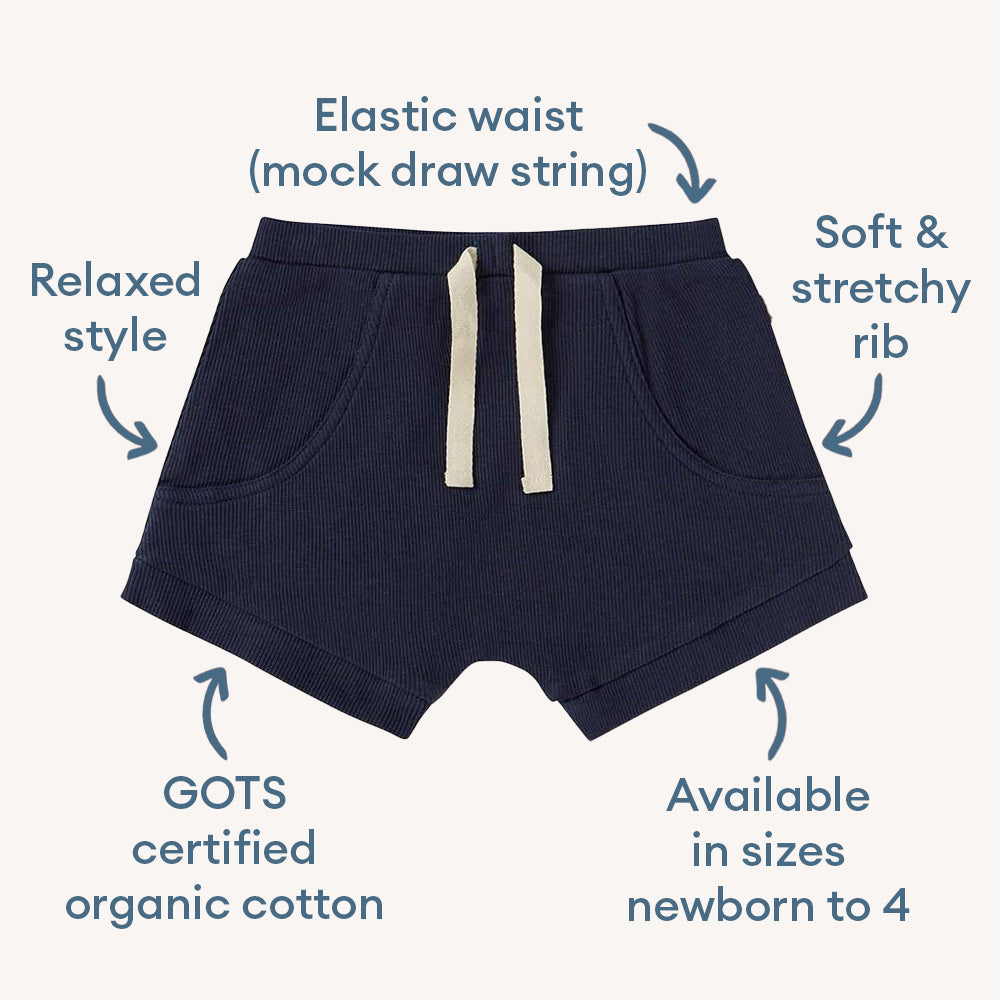 Moonlight Organic Shorts