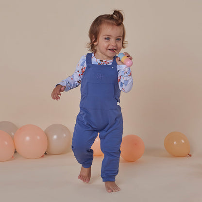 Navy Organic Joey Overalls