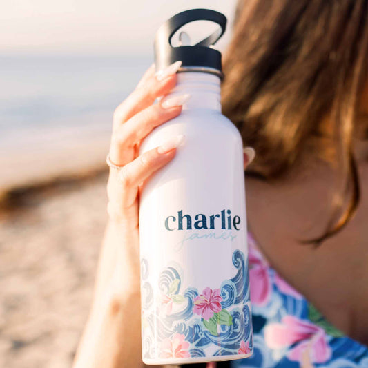 Ohana Personalized Kids Water Bottle