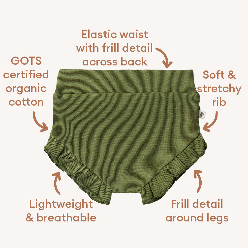 Olive Organic Bloomers