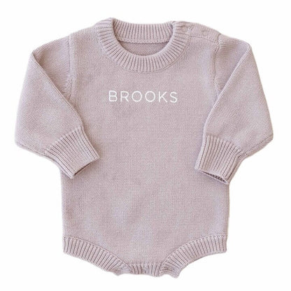 Personalized Printed Knit Sweater Bubble | Iris