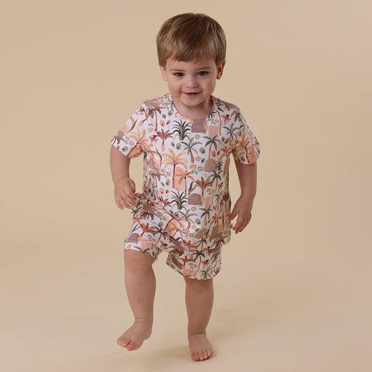 Palm Springs Organic Kids PJ Set