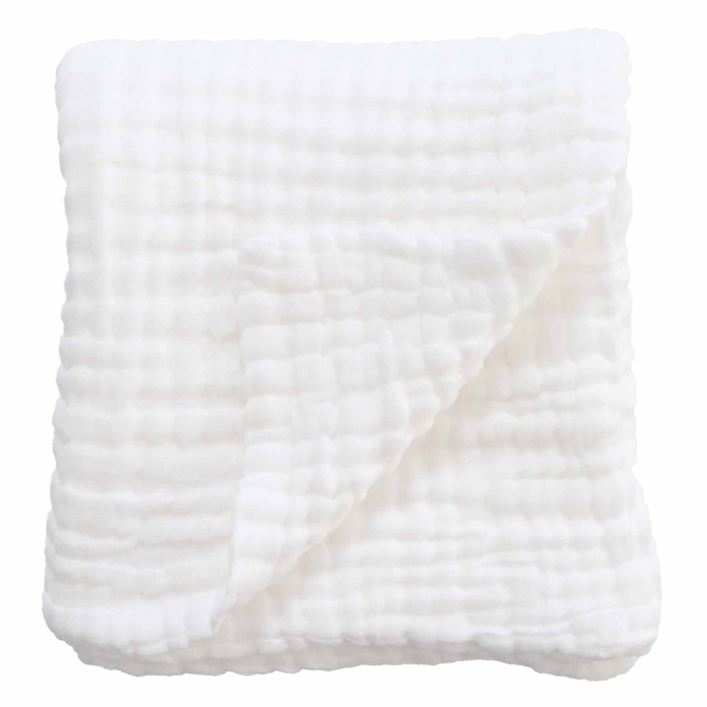 Organic Cotton Gauze Swaddle Blanket | Pearl