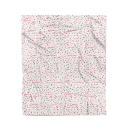 Penny's Posies Personalized Kids Blanket
