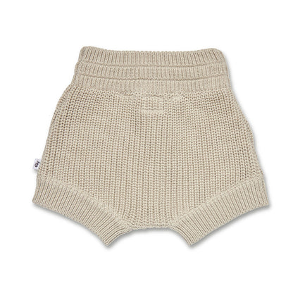 Pistachio Organic Cotton Knit Shorts