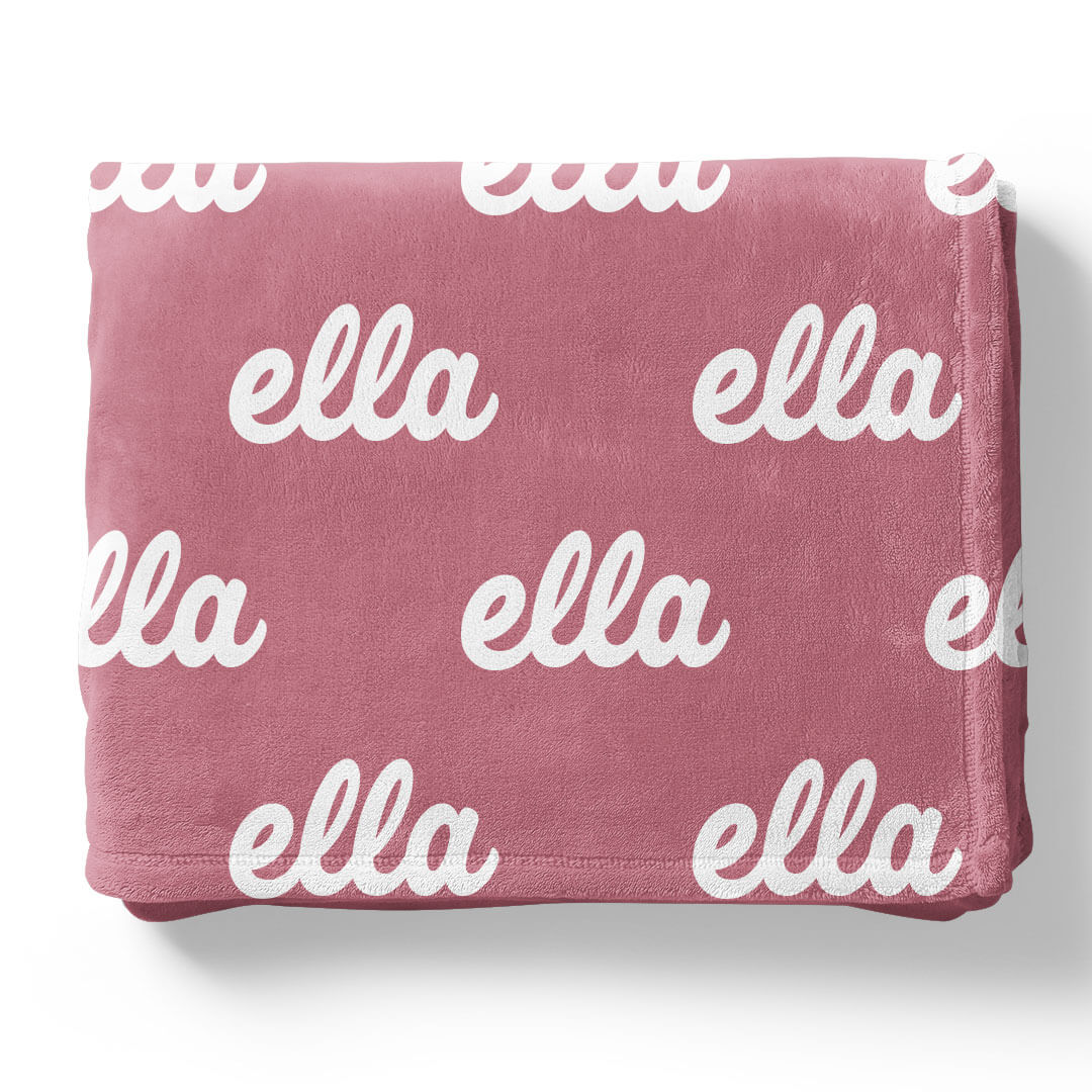 Rose Blossom Personalized Color Blanket