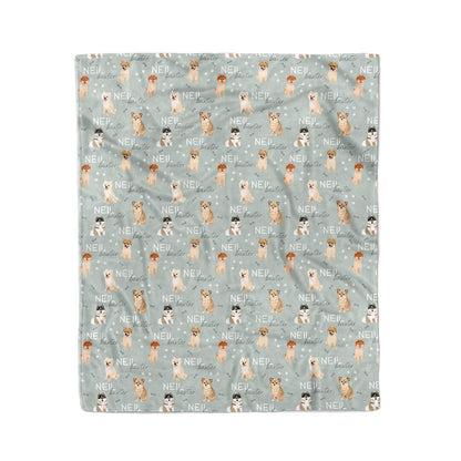 Personalized Kids Blanket | Pomeranian