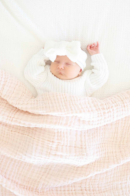 Organic Cotton Gauze Swaddle Blanket | Primrose