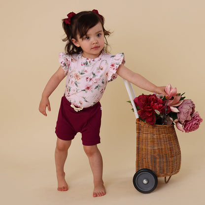Raspberry Organic Shorts