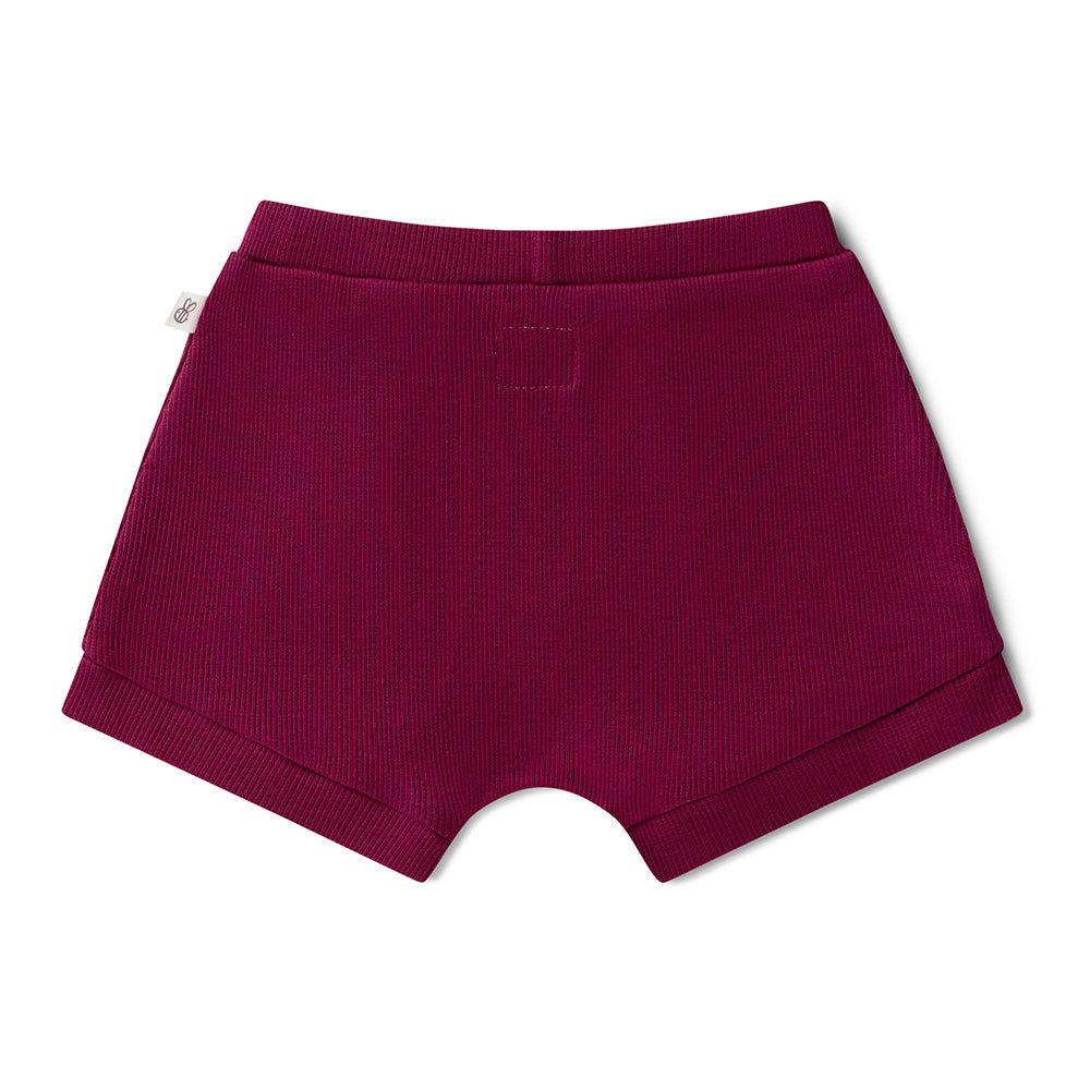 Raspberry Organic Shorts