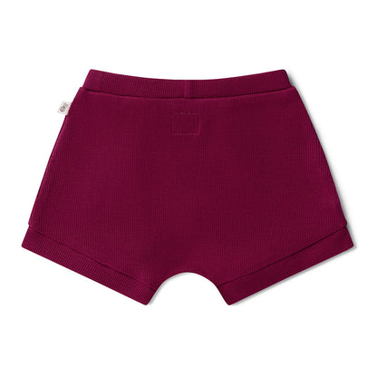 Raspberry Organic Shorts