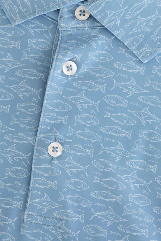 Daddy & Me Matching Short Sleeve Polos | Reel Legends