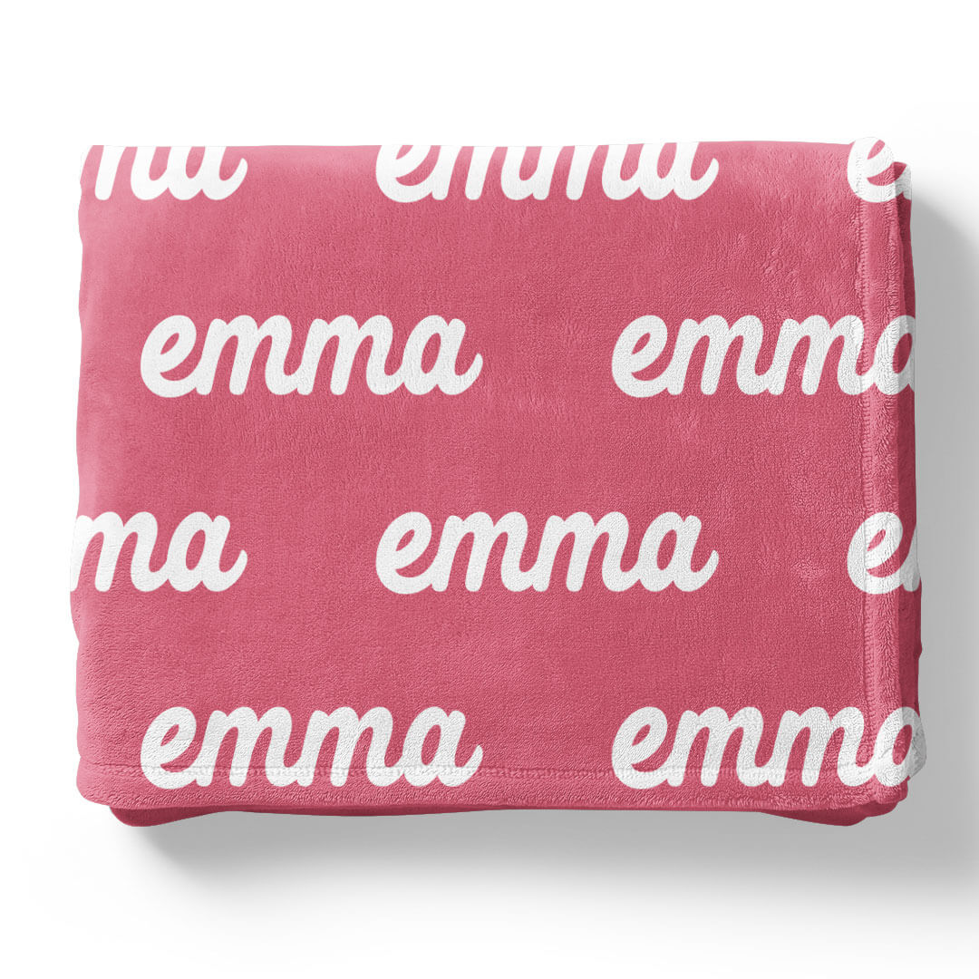 Rose Blossom Personalized Color Blanket