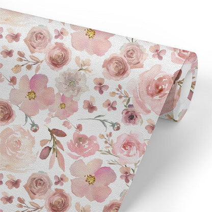 Rosie's Rose Garden Removable Wallpaper