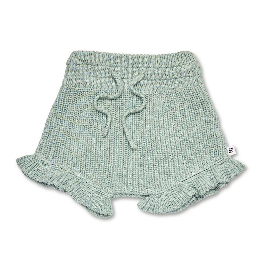 Sage Organic Cotton Knit Bloomers