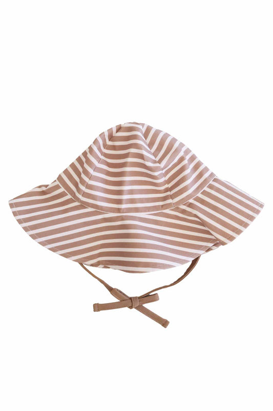 Printed Sun Hat | Sandy Stripes